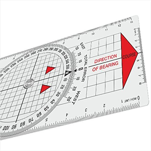 Portland Course Plotter Navigation Divider Marine Nautical Protractor 2