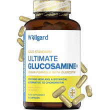 Vegan Glucosamine Phytodroitin by Wellgard Quercetin MSM Botanical Alternative to Chondroitin Phytodroitin Ginger Extract Extract Rosehip Made in UK