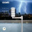 Wireless Lightning Detector Sensor Accessory Sensor for Ecowitt Weather Station Ecosystem WH57 4