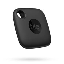 Mate 2022 Bluetooth Item Finder 1 Pack 60m finding range works with Alexa Google Home iOS Android Compatible Find your Keys Remotes More Black