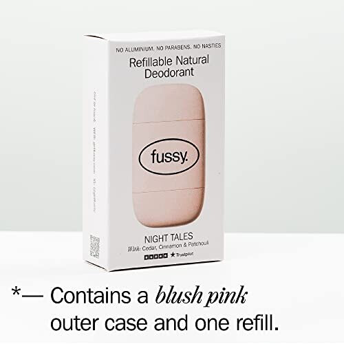 Fussy Refillable Natural Deodorant Night Tales 40g 2