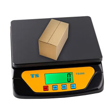 Postal Scale Shipping Scale Accurate Digital 30kg 66lb1g 01oz BackLit LCD Display Digital Scale for Packages Letters Food gozlbkgtlct Conversion Black
