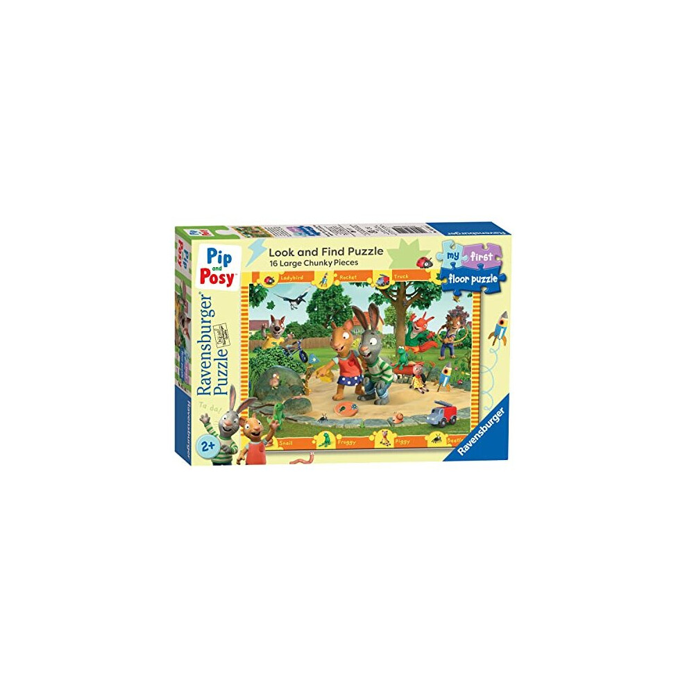 Pip Posy My First Look Find Floor Jigsaw Puzzles for Kids Age 24 Months Up 2 Years 16 Pieces