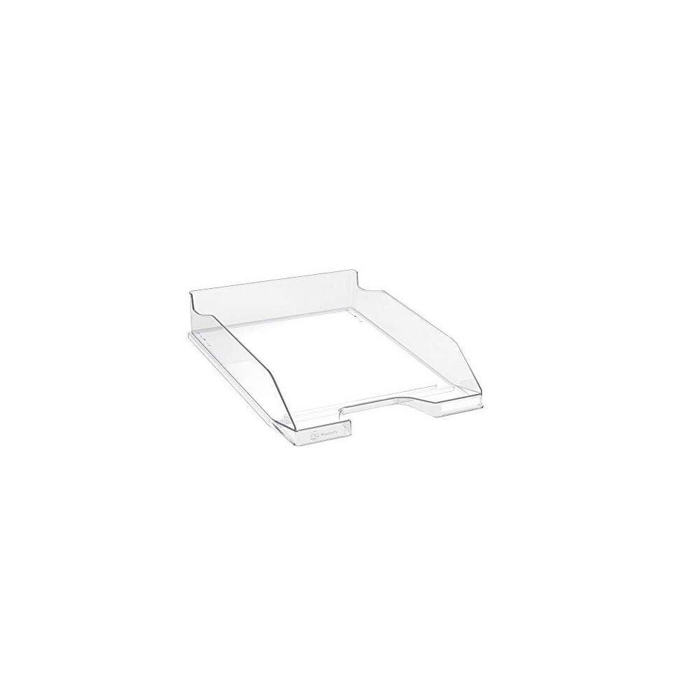 Exacompta Ref 113223D Office Letter Tray Combo Midi 347 X 255 X 65Mm In Size Suitable For A4 Documents Stackable With Others Holds Approx 500 Sheets