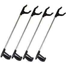 KEPLIN Litter Picker 4-Pack - 30in Grabber Tool with Magnetic Pick-Up Tip, Long Reach, Ergonomic Handle, Aid for Elderly & Disabled Model 1