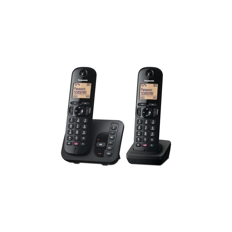 KXTGC262 Digital Cordless Phones 18min Answering Machine Dedicated Call Block Button An Easytoread Dotmatrix Display And A Handsfree Speakerphone