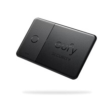 SmartTrack Kaart - EUFY - Zwart - Compatibel met Apple Find My - Ultrasone alarm - Waterdicht