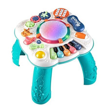 Baby Activity Table Baby Musical Toys 612 Months Activity Center for 1 2 3 Years Old Size30 30 30cm