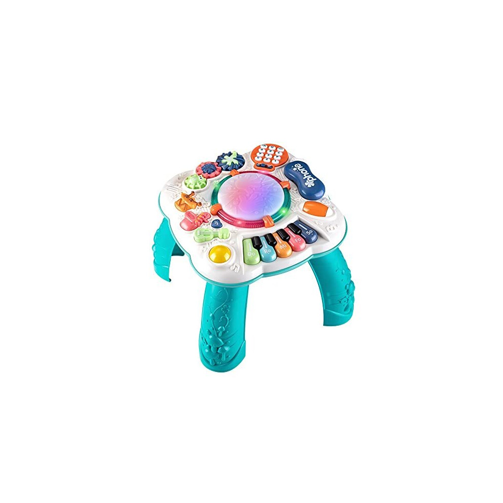 Baby Activity Table Baby Musical Toys 612 Months Activity Center for 1 2 3 Years Old Size30 30 30cm