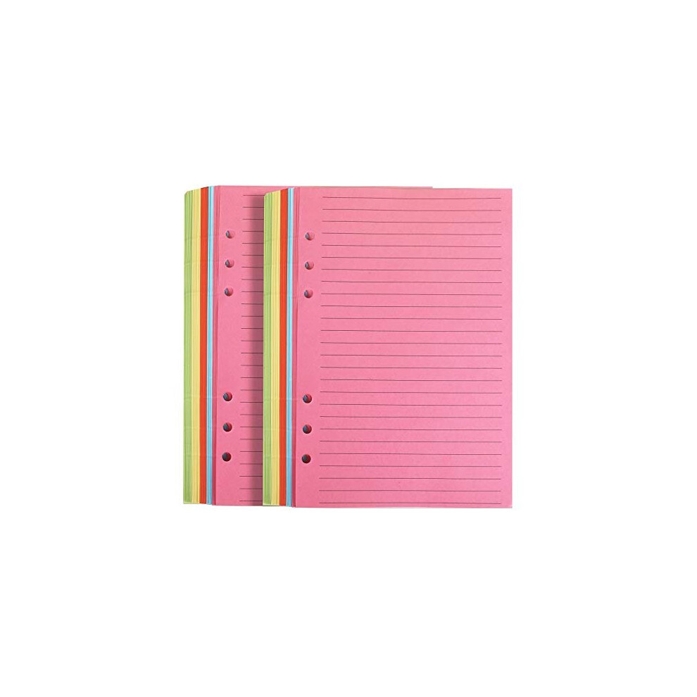 A5 6-Ring Binder/Planner Refill Paper for Filofax, 6 Hole, 100
