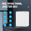 IP65 Waterproof Dustproof ABS Plastic External Junction Box Universal Electrical Project Enclosure Case for Outdoor Usage with 7