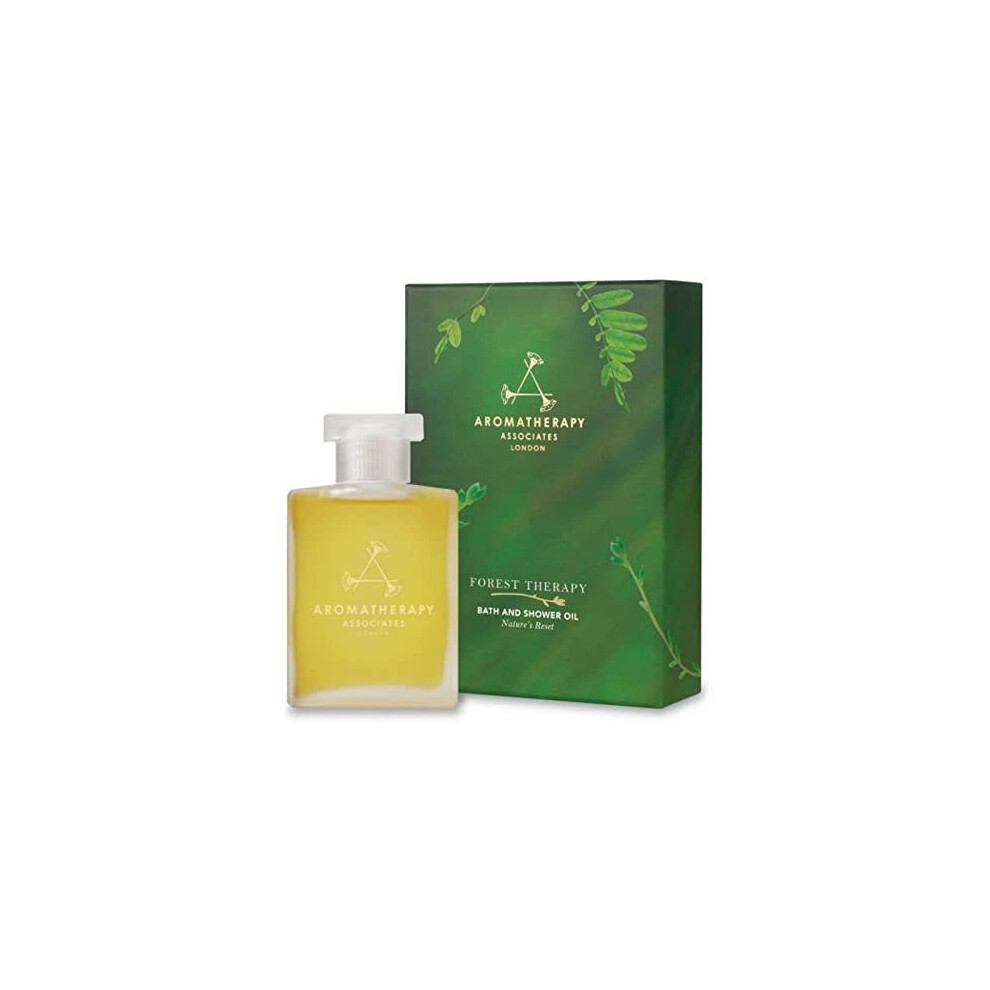 Aromatherapy Associates Forest Therapy Bath And Shower Oil 55 Ml Inspired By The Japanese Art Of Forest Bathing Natures Most Caring Ingredients Of Pink Pepper