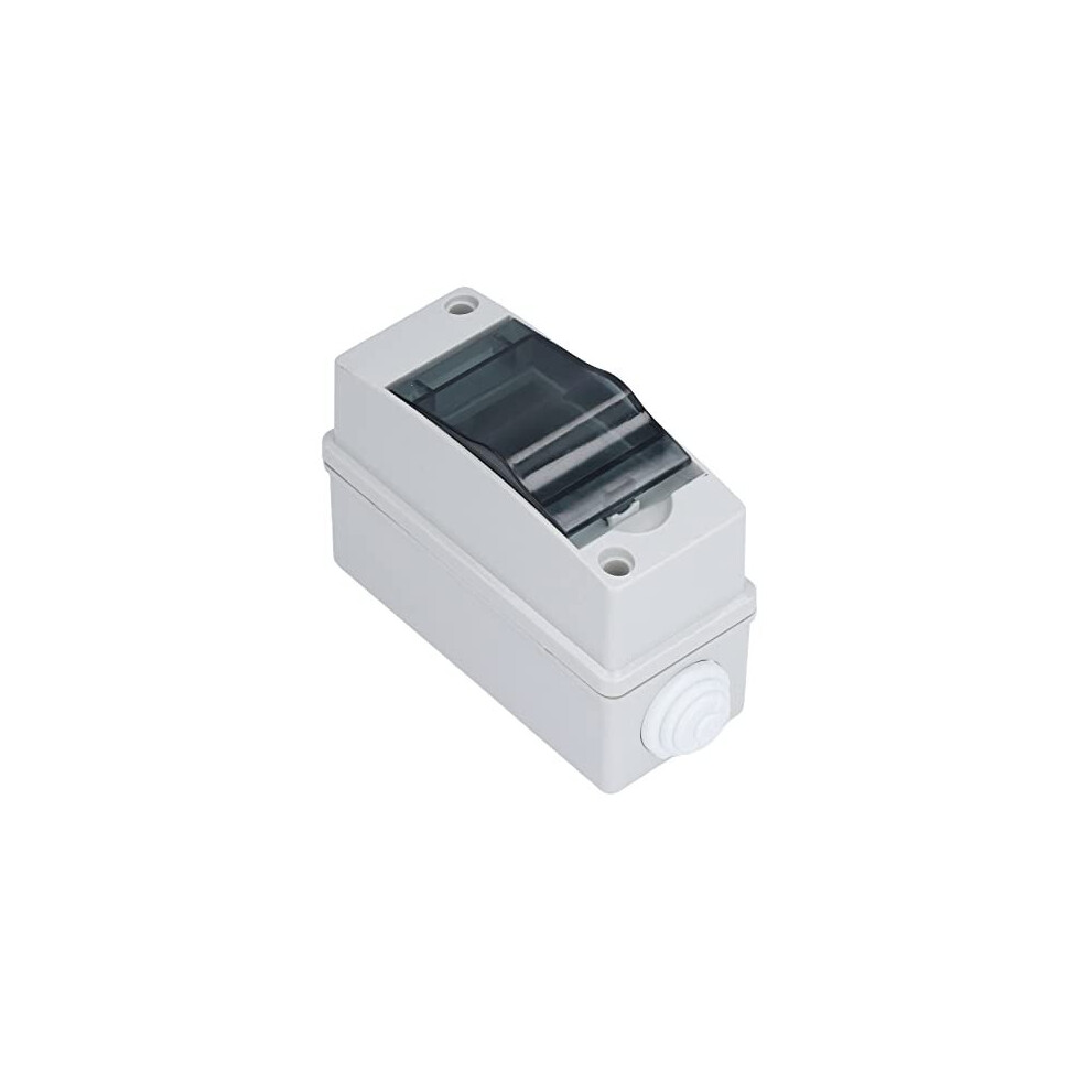 Distribution Protection Box 49 X 22 X 35In Ip66 Waterproof Transparent Cover 2 Din Rail Outdoor Distribution Junction Box For Indoor Outdoor 9074765551139