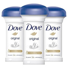 Dove Original Antiperspirant Cream 50ml - All-Day Freshness & Protection
