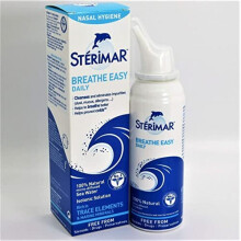 STERIMAR Breathe Easy Daily 100 Natural Sea Water based Nasal Spray 100mlPACK OF 2