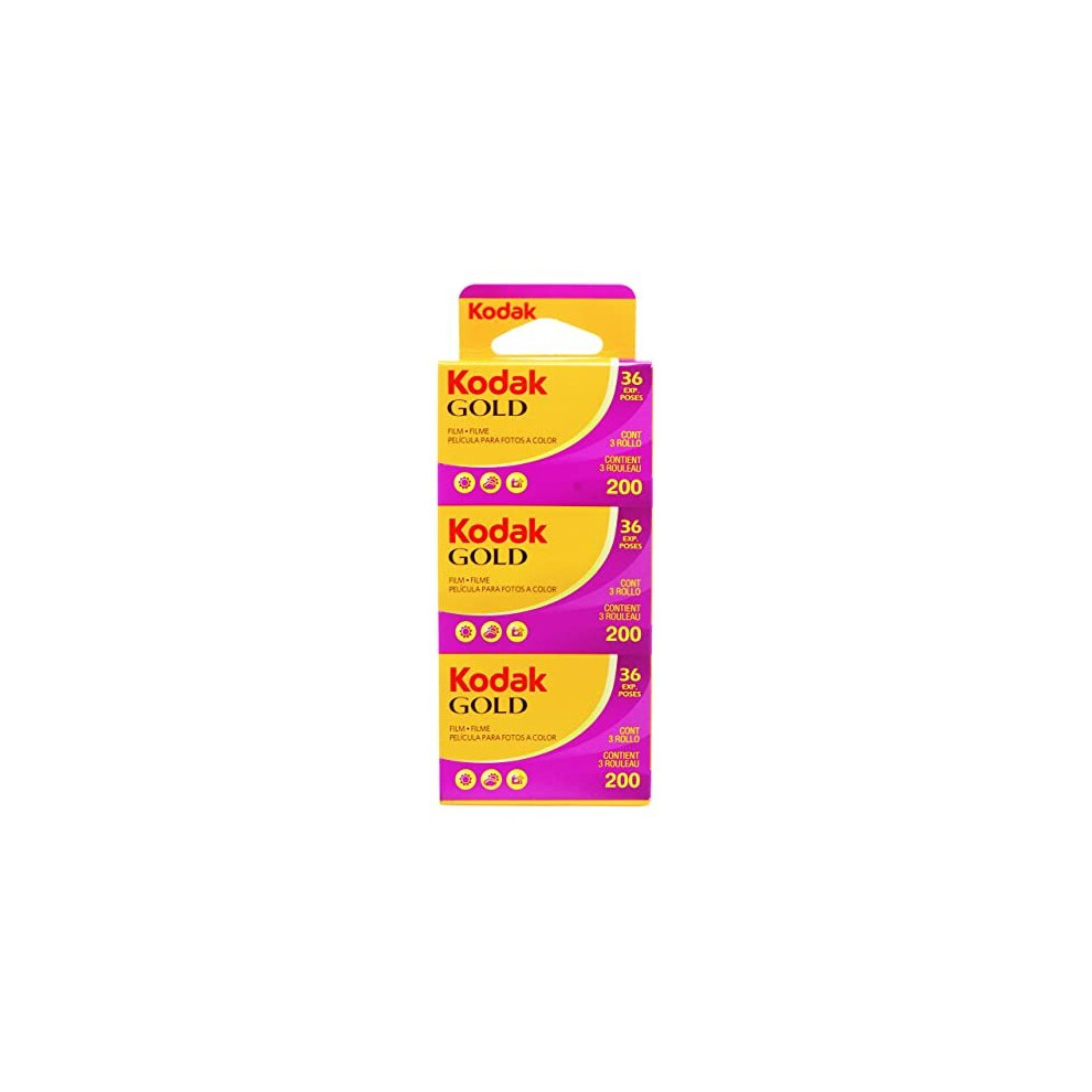 GOLD 200 Film 3 pack GB13536Vertical packaging