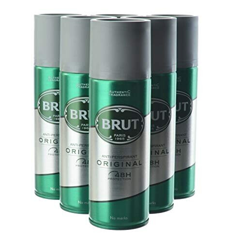 Brut AntiPerspirant 200ml Six Pack