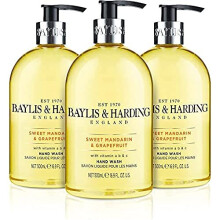 Sweet Mandarin and Grapefruit Hand Wash 500 ml Pack of 3 Packaging May Vary Vegan Friendly