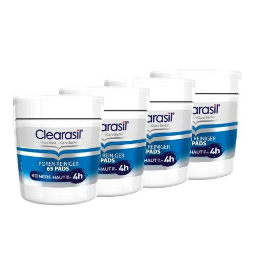 Clearasil 5In1 65 Ultra Cleansing Pads Pack Of 4