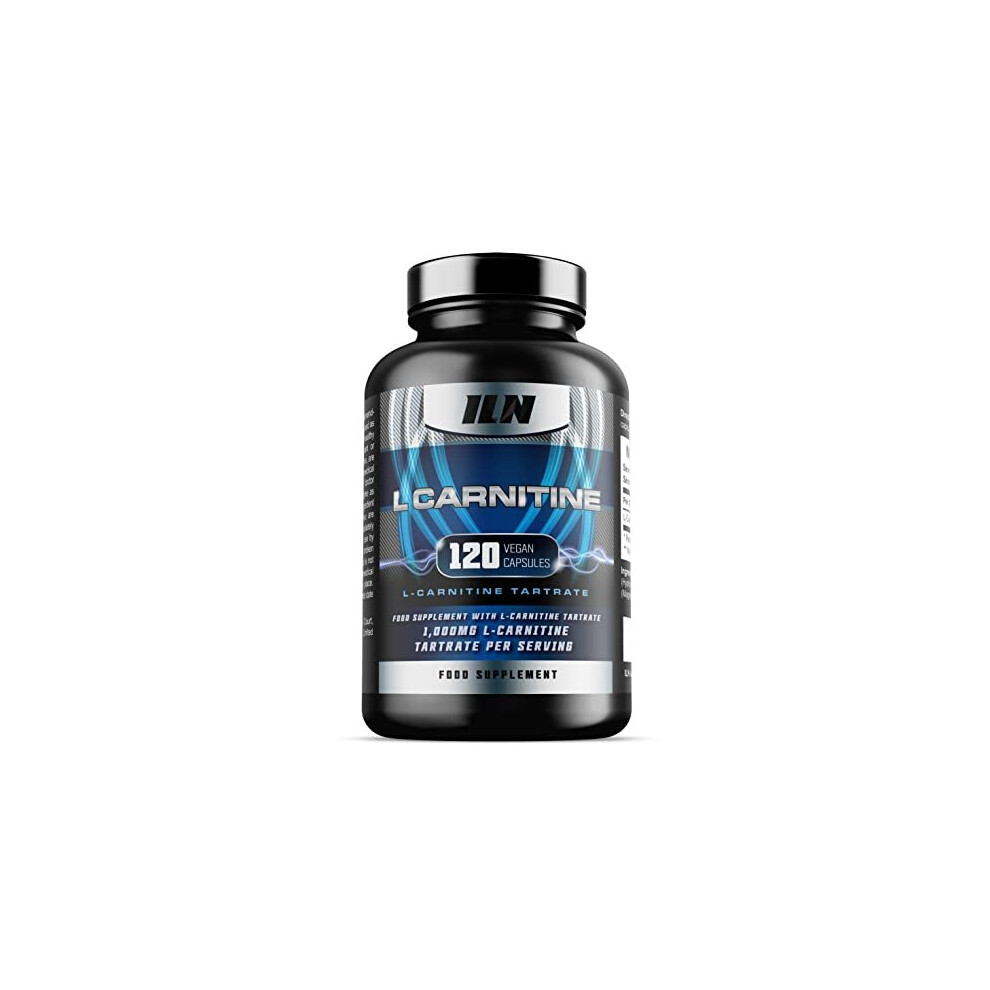 L Carnitine 1000mg LCarnitine Tartrate Supplement for Men and Women Vegetarian Vegan Carnitine Capsules 2 Month Supply of L Carnitine 1000mg 120