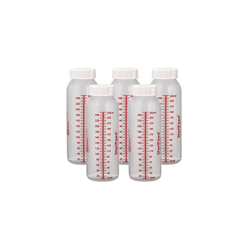 Sterifeed Baby Bottle Sterile Reusable 250Ml Pack Of 5