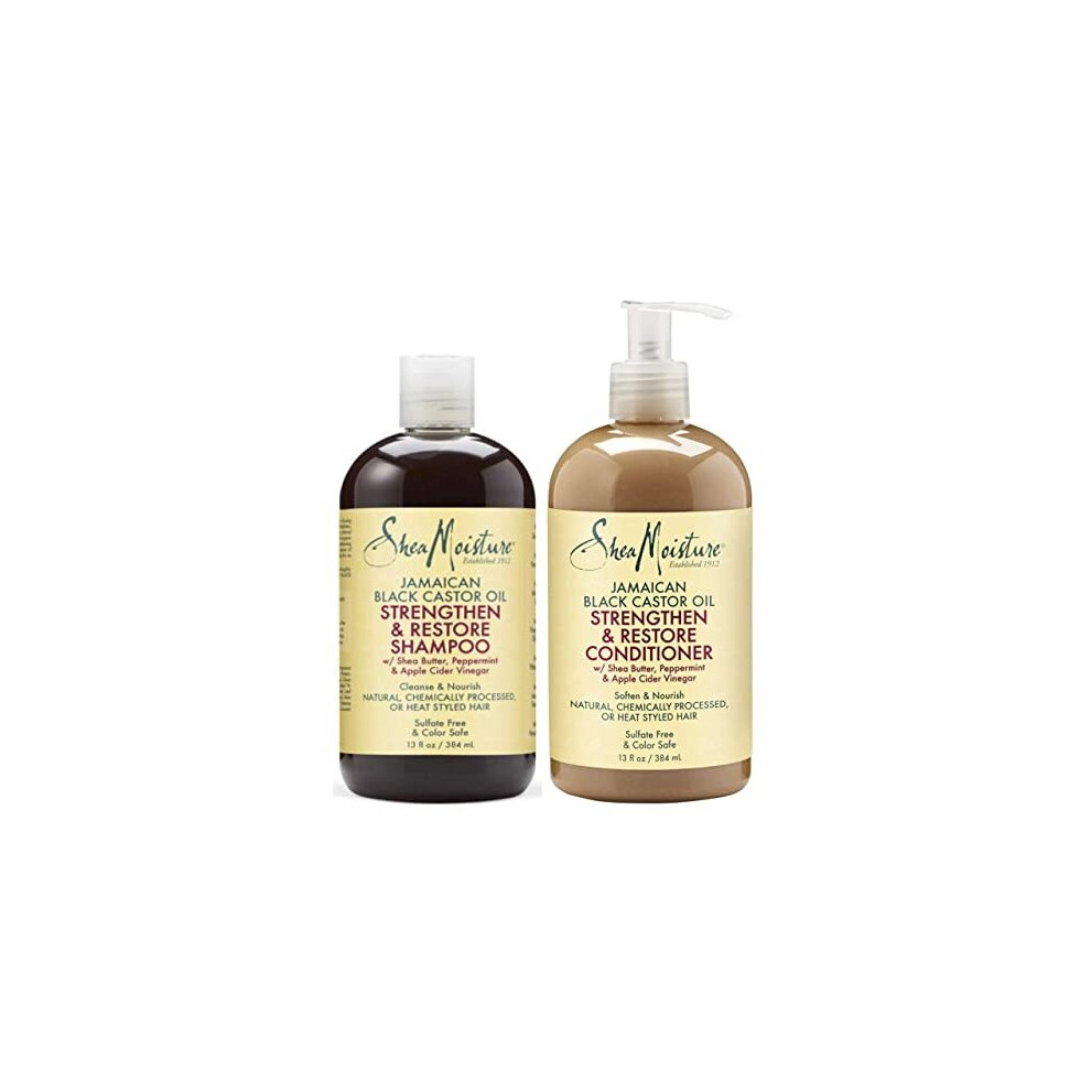 Jamaican Black Castor Oil Shampoo Conditioner Set