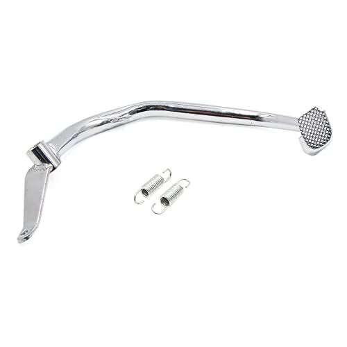 Sourcingmap Motorcycle Silver Tone Side Stands Bracket Kickstand
