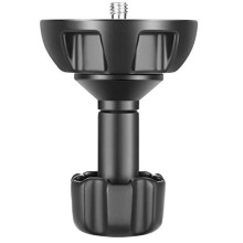 75mm Bowl Adapter Metal Half Ball Flat to Bowl Adapter Convert with 38inch Screws Mount on Tripod and Fluid Head for Neewer TA6025003500