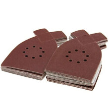 50pcs Sander Sanding Sheets Grit Sandpaper Sanding Pads for Black Decker KA220G KA230