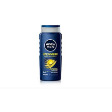 MEN Power Fresh Shower Gel 400ml Pack of 6 Moisturising Body Wash with Aloe Vera Allin1 Shower Gel for Men Energising NIVEA MEN Shower Gel
