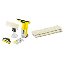 16332220 WV 6 Plus N Window Vac 10 W 240 V YellowBlack KAER5 26331300 Microfibre Cloths White Set of 2 Pieces Krcher WV Microfibre Cloth Outdoor Set