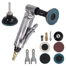Compressed Air Angle Die Grinder 14 90 Degree Mini Sander Grinder Polisher Tool for Contour GrindingPolishing Milling