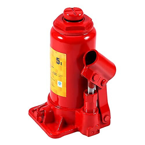 Car Jack 5 Ton Heavy Duty Hydraulic Bottle Jack Lifting Stand Portable compact Car Jack for