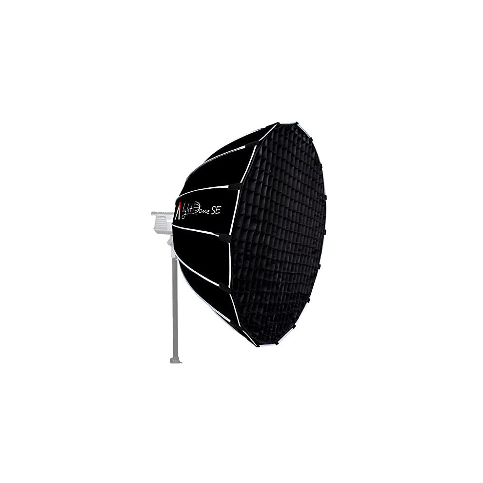 Light Dome SE Softbox 355inch Softbox with Honeycomb Grid Carry Bag Compatible with Amaran 100DX 200DX Aputure 120D II 300D II 300X Godox sl60w Bowens