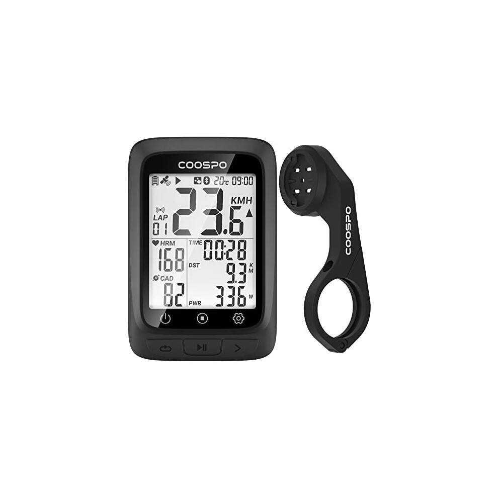 Bike Computer GPS Wireless ANT Cycling Computer GPS with Bluetooth Multifunctional ANT Bicycle Computer GPS with 24 LCD Screen Bike Speedometer with