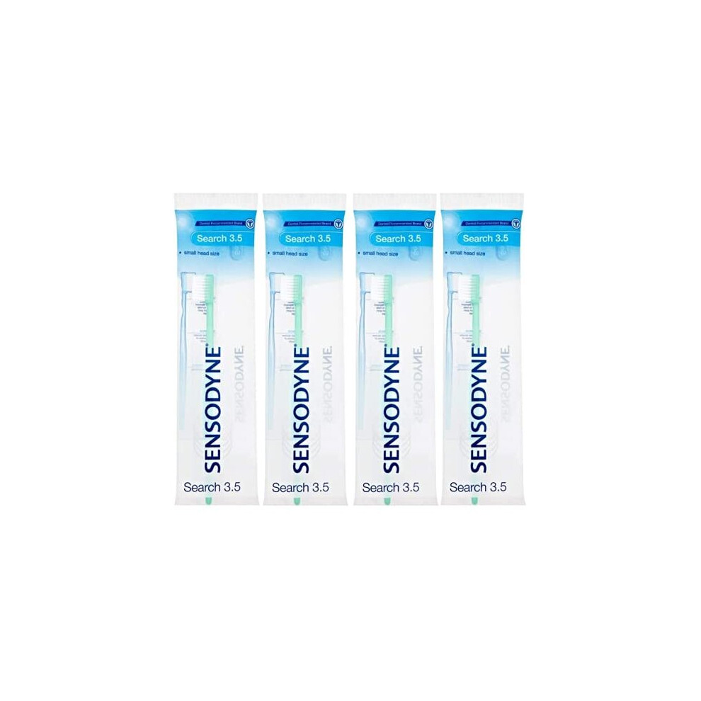 4 x Sensodyne Search Small Head Size Medium Texture