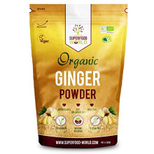 Organic Ginger Powder Powerful Anti Inflammatory Antioxidant Ginger Root Powder Supports Healthy Digestion Blood Sugar Perfect for Tea Smoothies