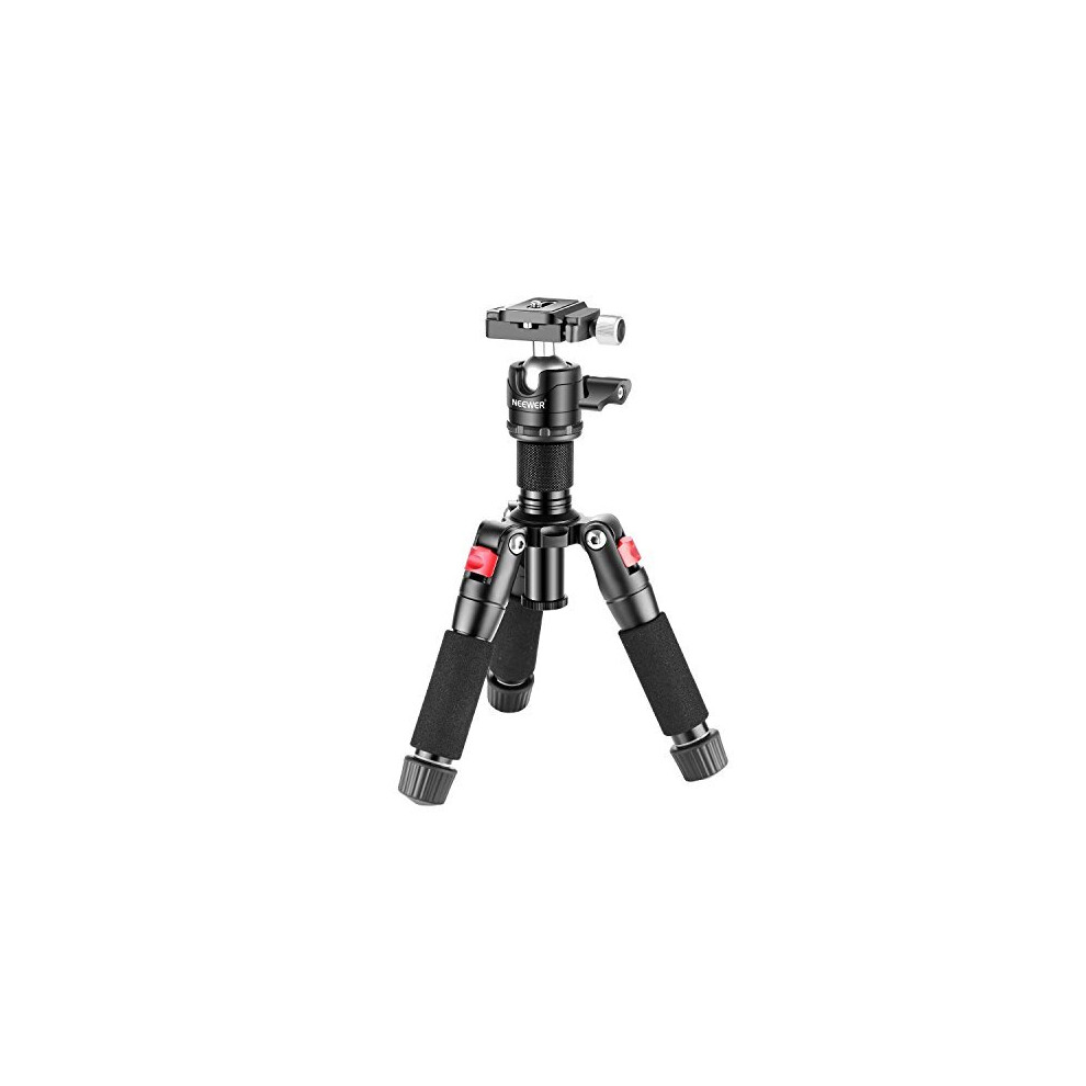 Portable Desktop Mini Tripod Aluminum Alloy 20 inches50 Centimeters with 360 Degree Ball Head 14 inch Quick Shoe Plate for DSLR Camera Video Camcorder
