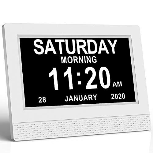 2020 Version 16 Reminders Electronic Day Alarm Clock with Custom Alarms