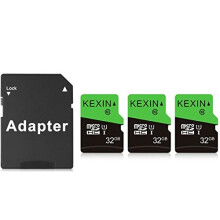 Micro SD Card 32GB 3 Pack MicroSDHC Memory Card Class 10 High Speed Card Micro SD 32 GB UHSI TF Card C10 U1 SD Adapter Include