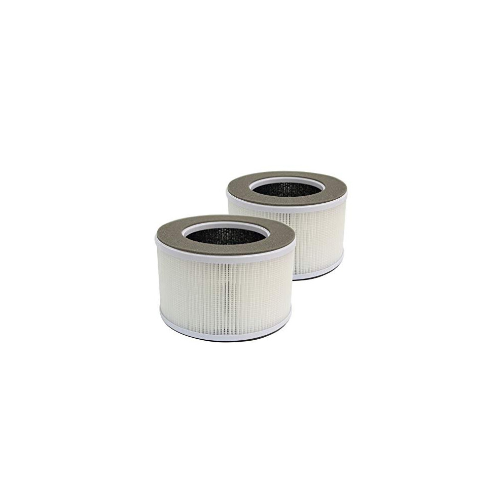 2Pack Replacement 3Stage HEPA Filters Compatible with Pro Breeze PBP03 4in1 Air Purifier Part Number PBP03F