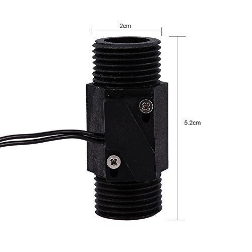 Water Flow Sensor AC 220V 3A Plastic Magnetic Water Flow Switch ...