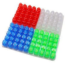 100 Pcs LED Finger Lights Bright Finger Ring 4 Colors Super Bright Finger Lamp Toys for PartiesGreat for birthday party wedding