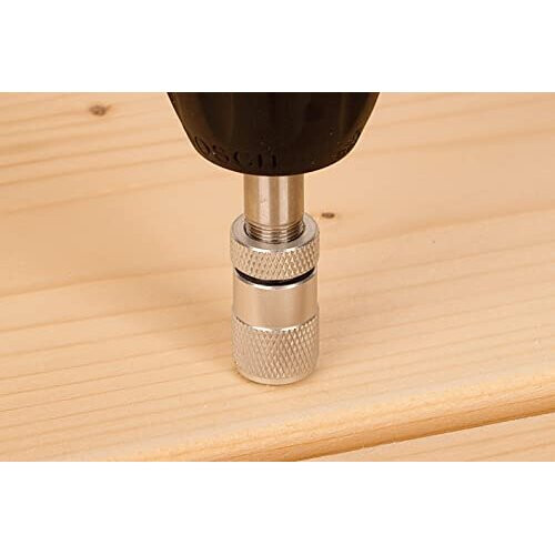 wolfcraft Bit Holder with Screw Depth Setting I 2425000 I For easy depth restriction 1