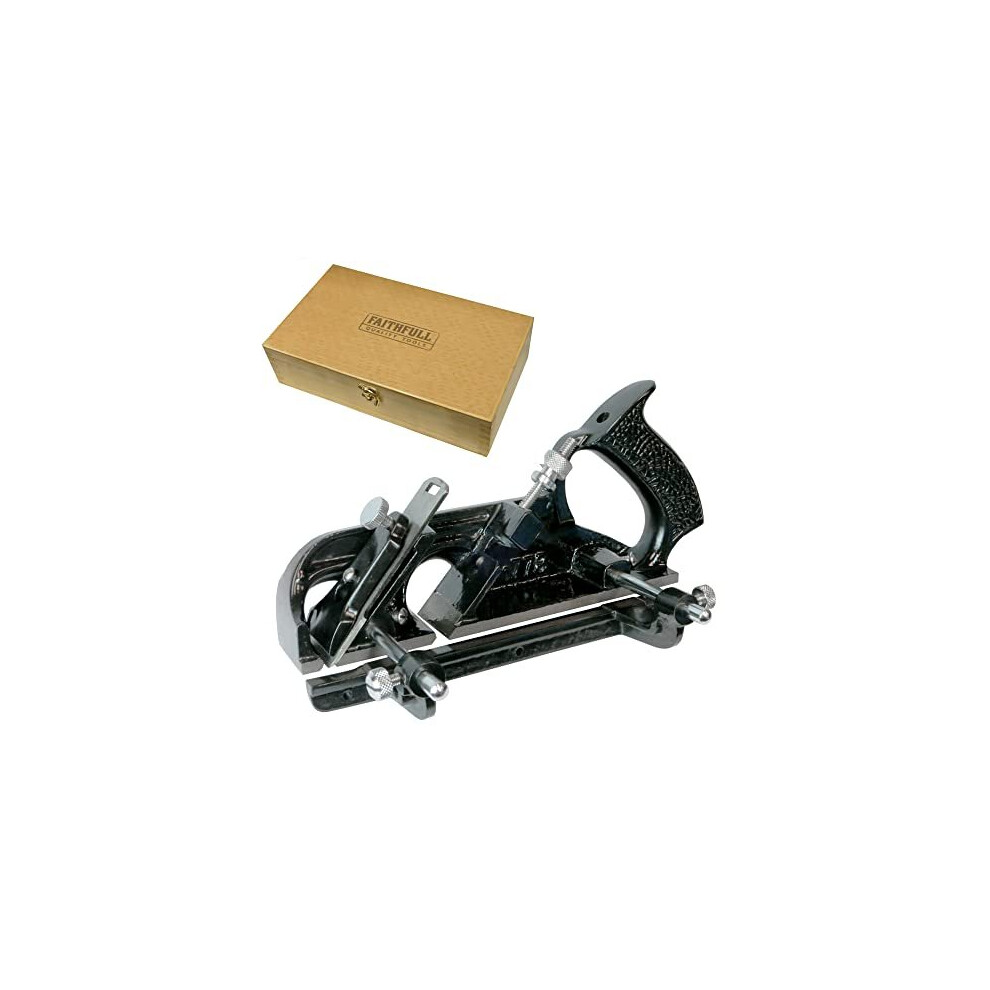 Faithfull Faiplane778 778 Rebate Plane In Wooden Box