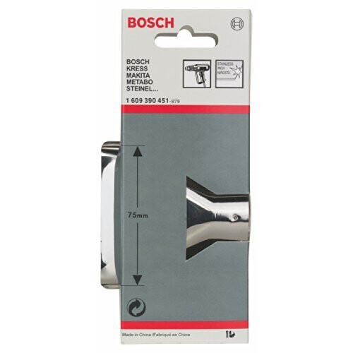 Bosch Piastra Buse - Bosch - 1609390451 - Diametro 33,5 mm - Larghezza 75 mm - Strumenti e accessori 1