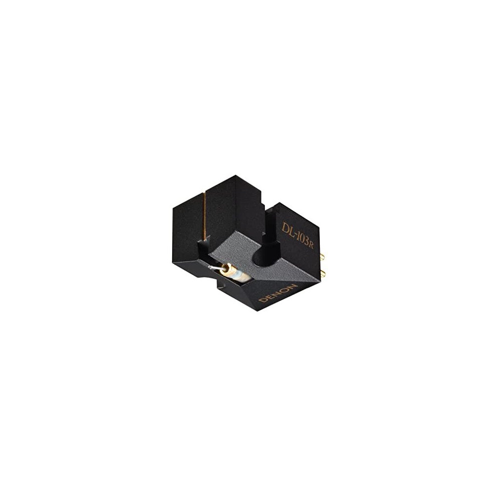 DL103R Moving Coil Turntable Cartridge Including Record Player Needle Stylus for Vinyl Player 20Hz 45000Hz 14 Ohms 025mV Output Black