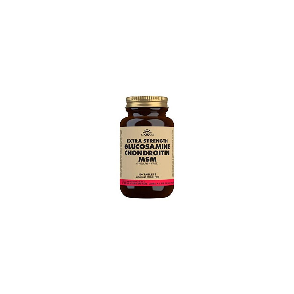 Extra Strength Glucosamine Chondroitin MSM Tablets Pack of 120