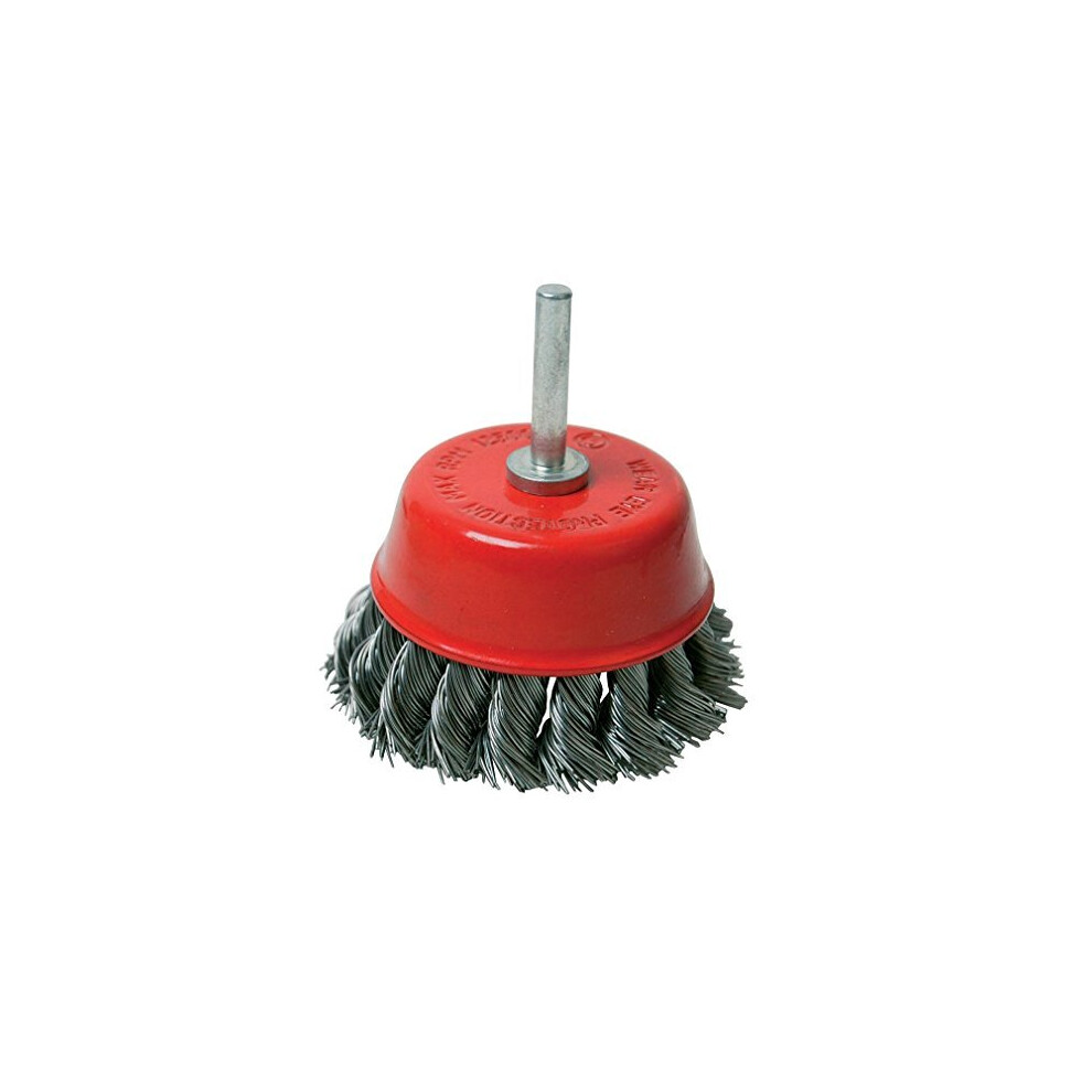 244983 Rotary Steel TwistKnot Cup Brush 75 mm