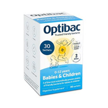 Probiotics Babies Children Probiotic for Immune System Support with Vitamin D Booster 3 Billion Bacterial Cultures 30 Sachets